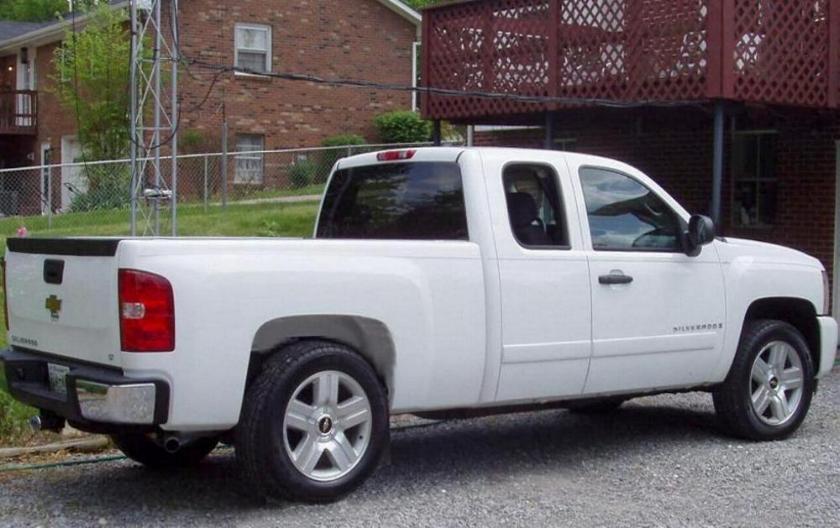 Chevy Truck With Tracks