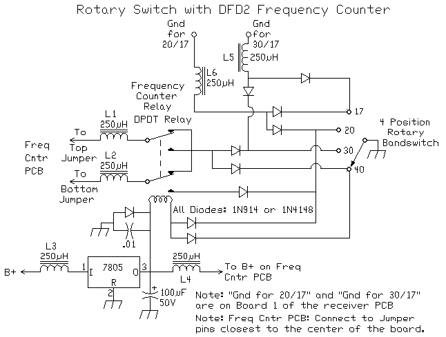 schematic with RF Chokes added