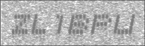 MOSAIC II (Sequential MT-Hell), 20 Hz row spacing, full duration white pixels, received 15 dB above the noise on 3.5 MHz at 18 pixels/second